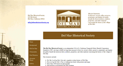 Desktop Screenshot of delmarhistoricalsociety.org
